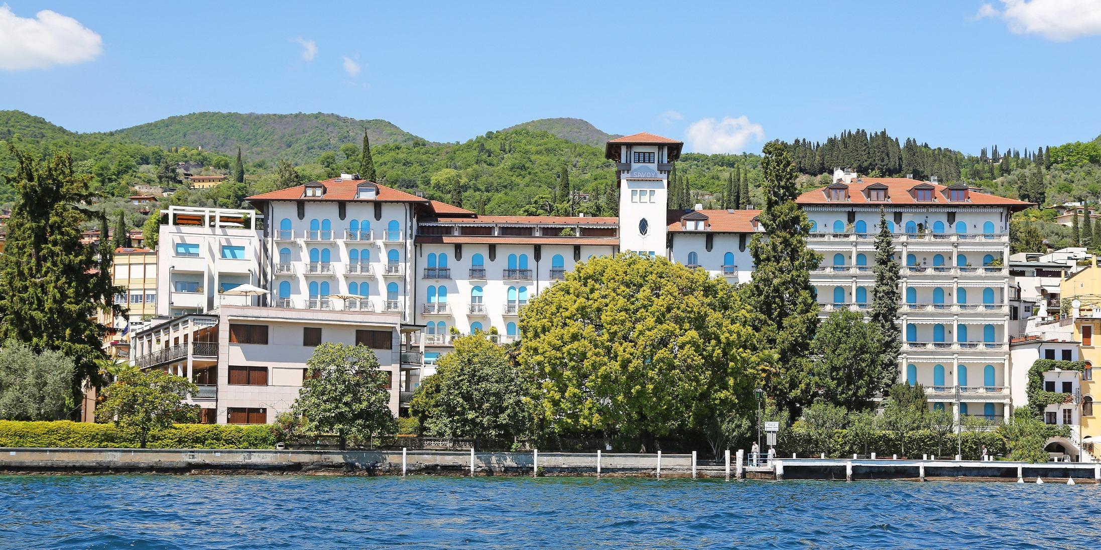 Hotel Savoy Palace Gardone Riviera Exterior foto